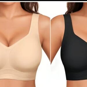 42D ( 3X ) Woman's Seamless 2 Piece Bra Set NWT